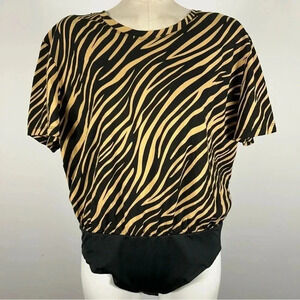 ❤️ Smash  + Tess The T-Shirt Bodysuit Lexi Leopard L